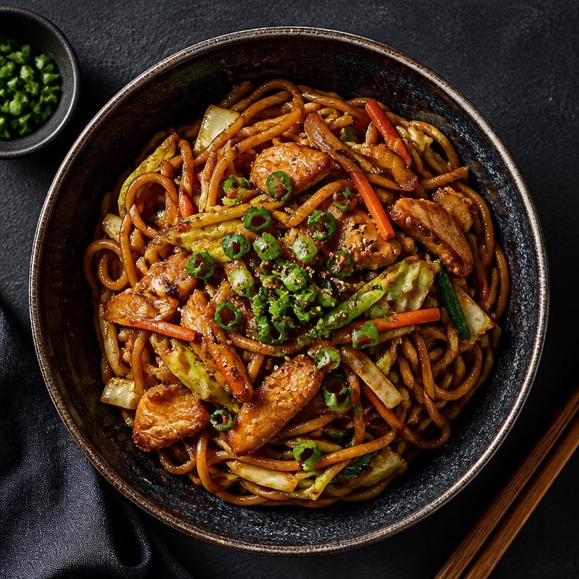Yakisoba de Frango